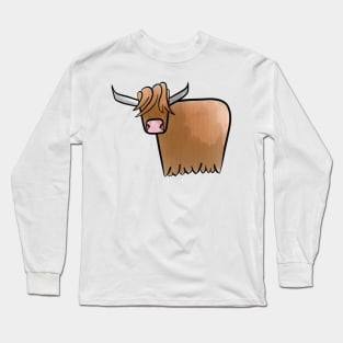 The Highland Cow Long Sleeve T-Shirt